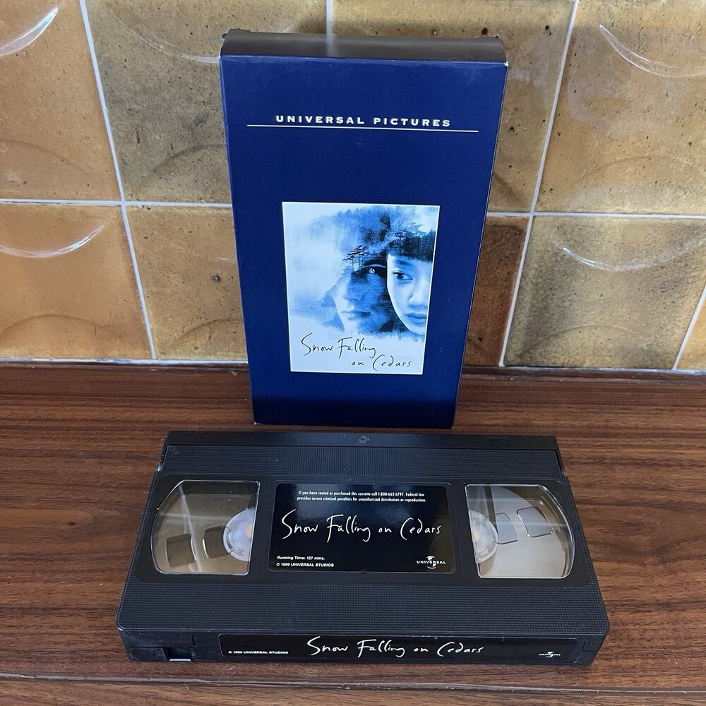 Snow Falling On Cedars VHS 1999 Academy Screener FYC Universal